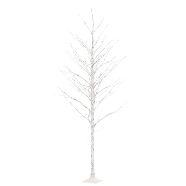 Björkträd med LED varmvit 240 LEDs 300 cm