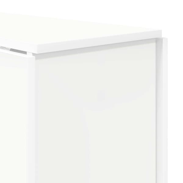 Matbord 138 x 70 x 73,5 cm Konstruerat trä Vit Rektangulär