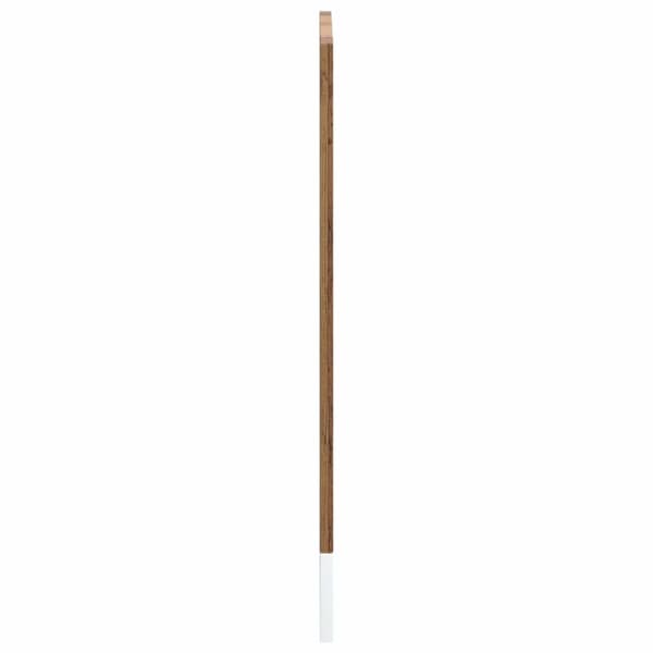 Diskmaskinspanel Kalmar åldrat trä 60x1,5x57 cm konstruerat trä