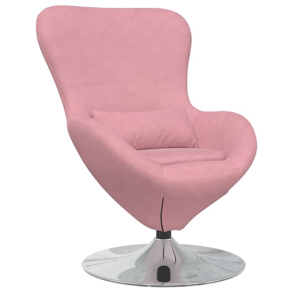 Äggfåtölj Rosa Sammet