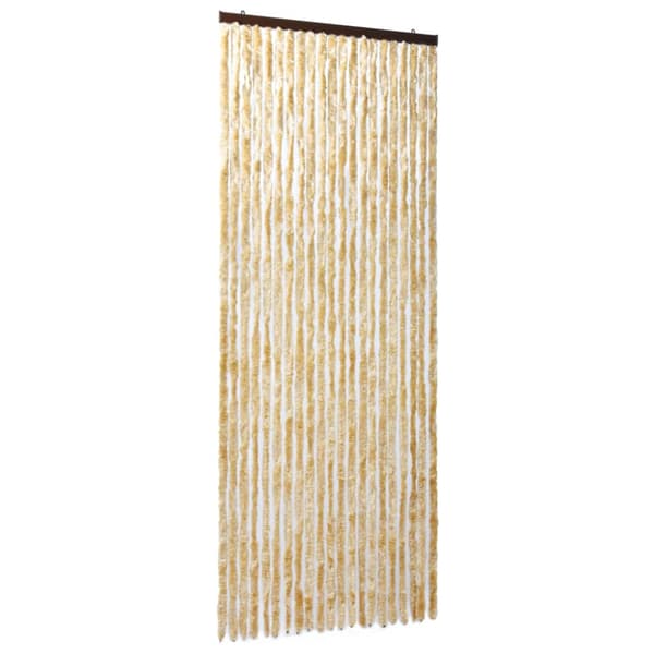 Insektsdraperi beige 90x220 cm chenille