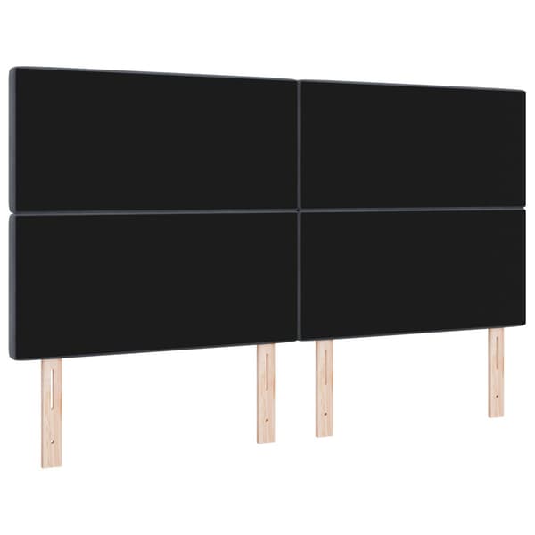 Huvudgavel Mörkgrå 180 cm Sammet