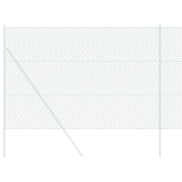 Hexagonstängsel Grön 1,6 x 100 m PVC