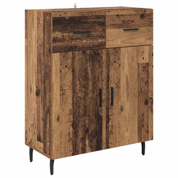 Sideboard Gammalt trä 69,5 x 34 x 90 cm Konstruerat trä
