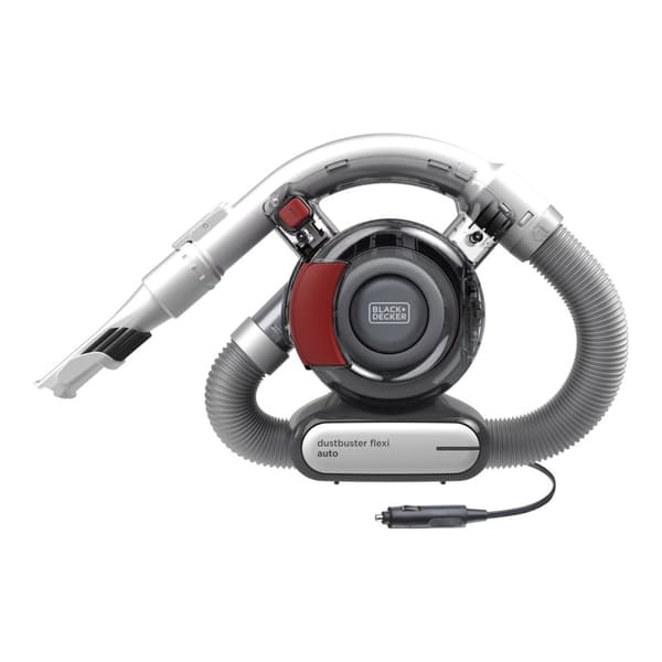 Black & Decker DustBuster Flexi Auto PD1200AV - dammsugare - handhållen - röd/grå