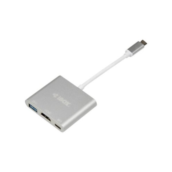iBOX HUB - dockningsstation - USB-C