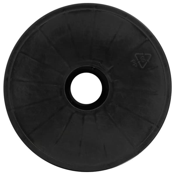 Bungee-rep med krokar 6 mm Svart PP och gummi