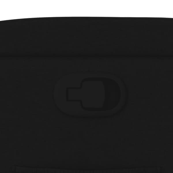 Fåtölj svart tyg