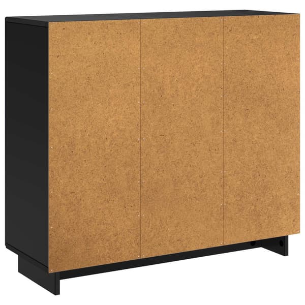 Sideboard Svart 85.5 x 31 x 75 cm Konstruerat trä