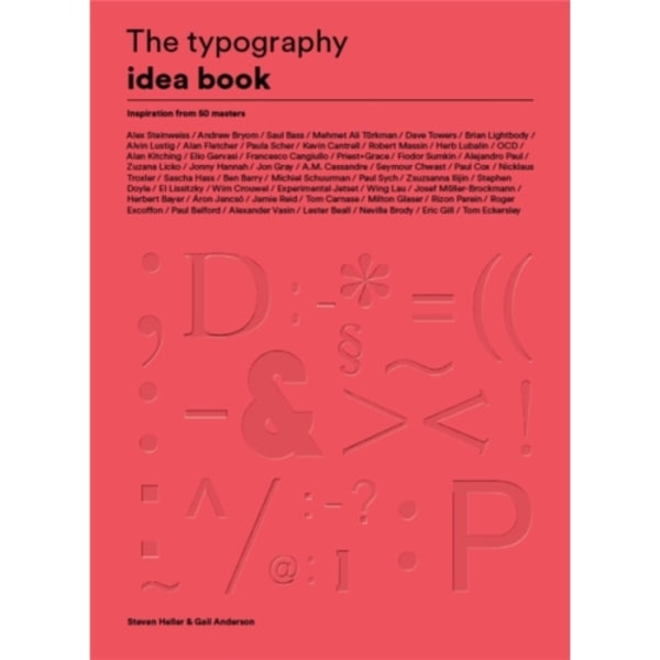 The Typography Idea Book (häftad, eng)