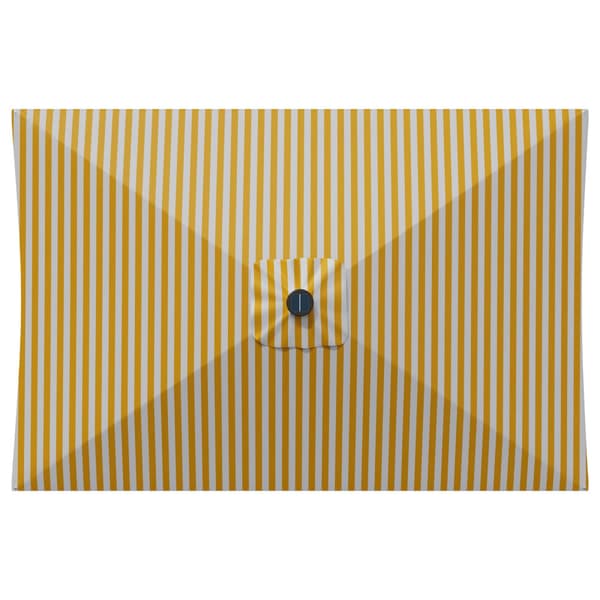 Trädgårdsparasol med LED Lampor 200 x 300 cm Polyester