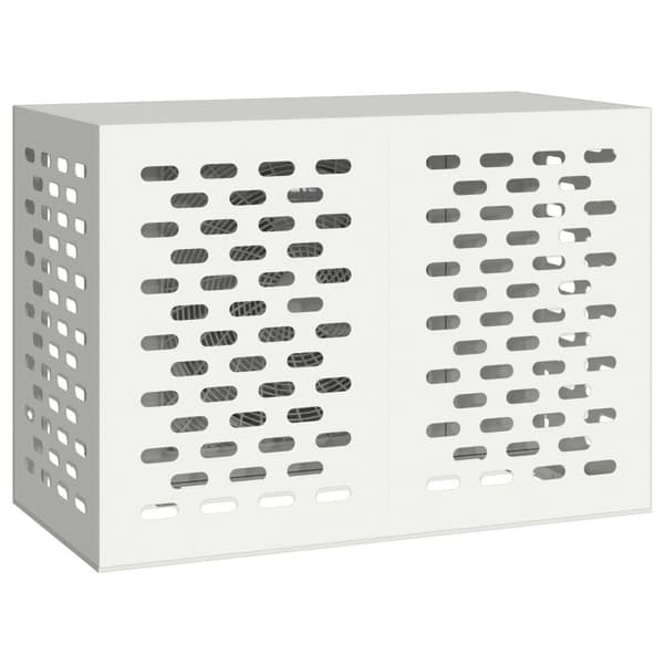 Täckning för Luftkonditionering Vit 100 x 50 x 70 cm Stål