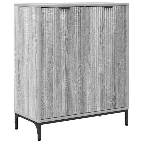 Sideboard Grå Sonoma 69,5 x 33 x 82 cm Konstruerat trä