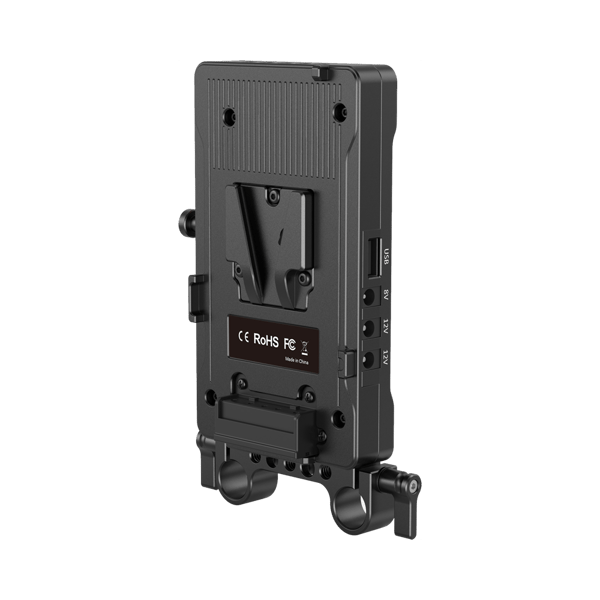 SmallRig 3203 Advanced V-Mount Battery Mount Plate with Dual 15mm Rod Clamp