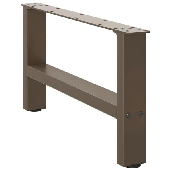 Soffbordsben naturstål 2 st 70x(30-31) cm stål