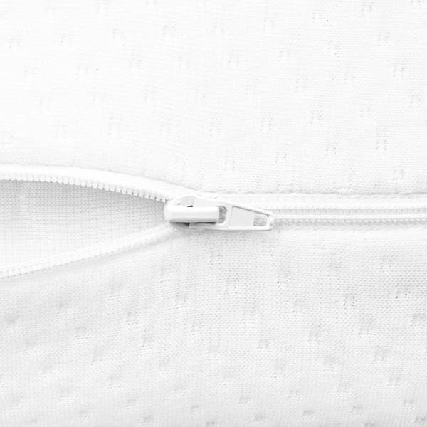 Sovkudde Enfärgad Vit 70 x 36 x 8,5 cm Minneskum