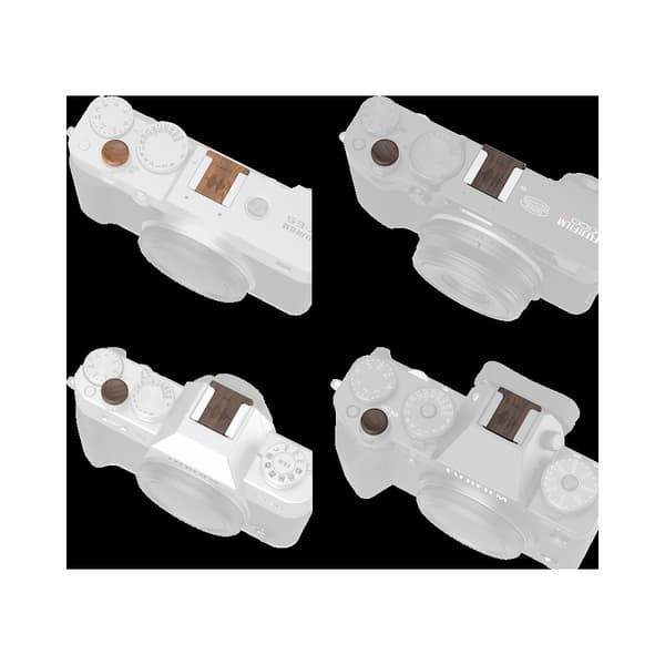 SmallRig 6239 Hot Shoe Cover for FUJIFILM Cameras (Walnut)