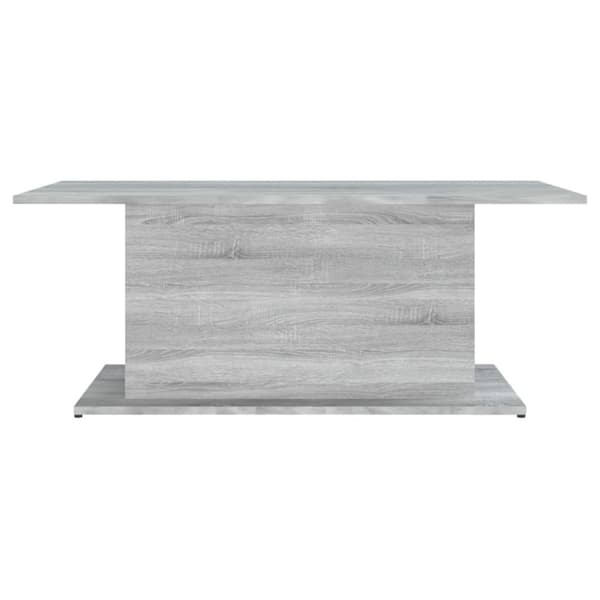 Soffbord grå sonoma 102x55,5x40 cm konstruerat trä