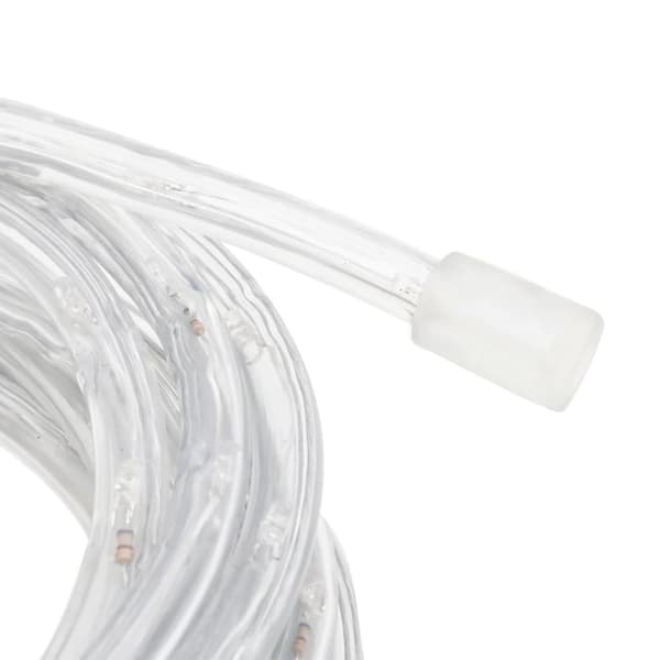 Ljusslang med 120 lysdioder kallvit 5 m PVC