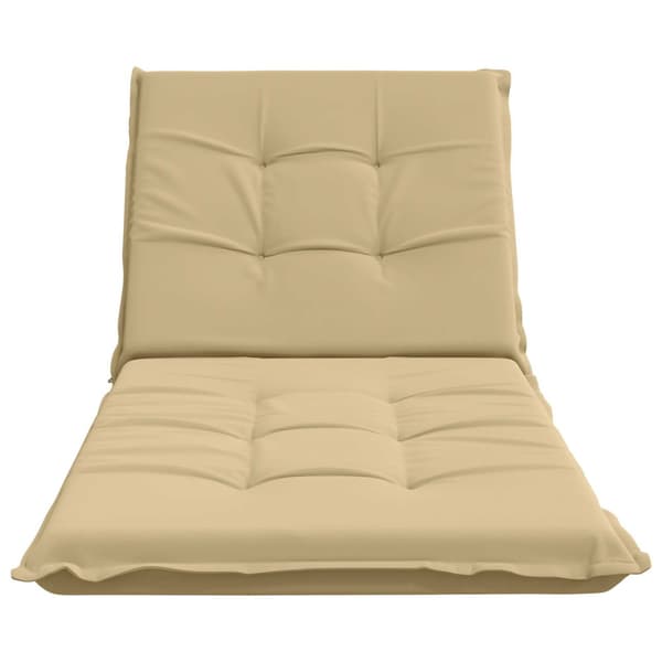 Solstol Kudde GEMERT 100% Polyester Beige 190 x 70 x 9 cm