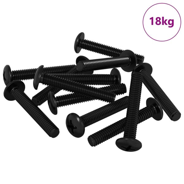 Skruv 2647 pcs Silver 5 x 30 mm Järn
