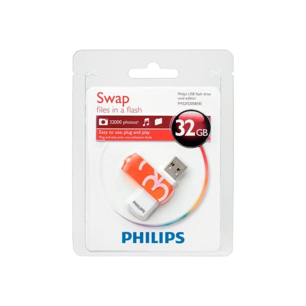 Philips FM32FD05B vivid edition - USB flash-enhet - 32 GB