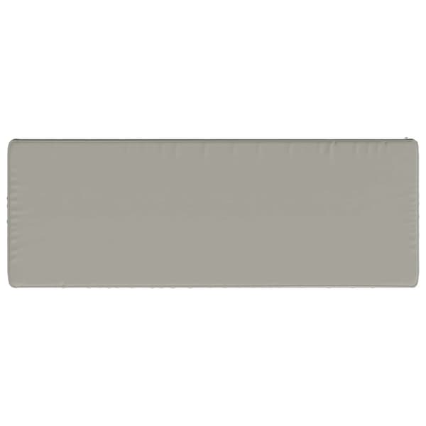 1-delad Bänk Kudde VUGHT 100% Polyester Grå 100 x 40 x 5 cm