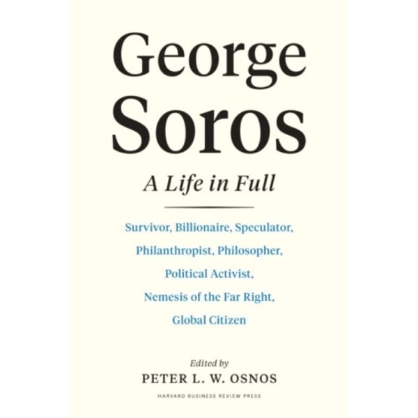 George Soros (inbunden, eng)