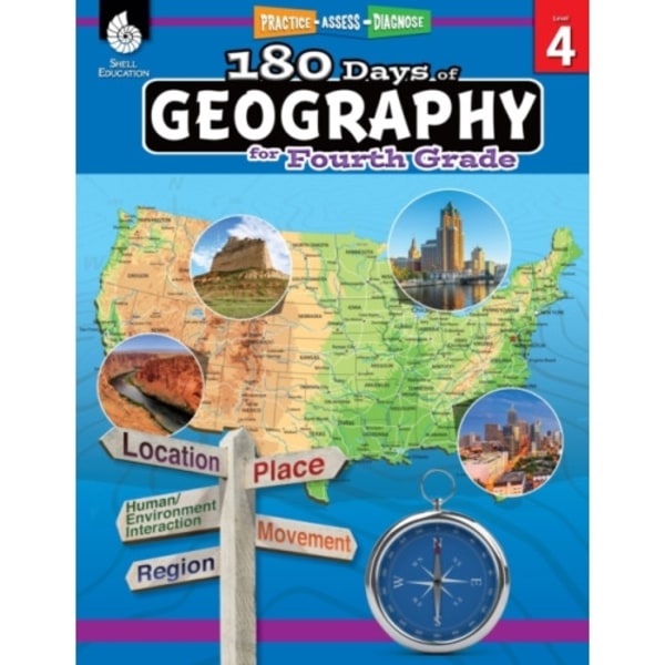 180 Days™: Geography for Fourth Grade (häftad, eng)