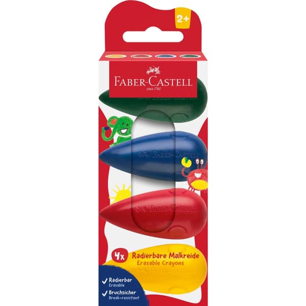 Vaxkrita Droppe Faber Castell 4/fp