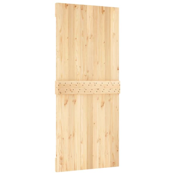 Dörr NARVIK Naturfärg 90 x 210 cm Massiv furuträdörr