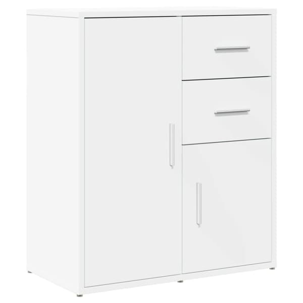 Skänk vit 60x31x70 cm konstruerat trä