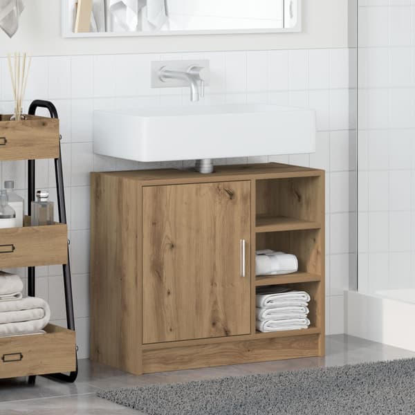 Badrumsskåp Artisan Ek 63 x 29 x 55 cm Konstruerat trä