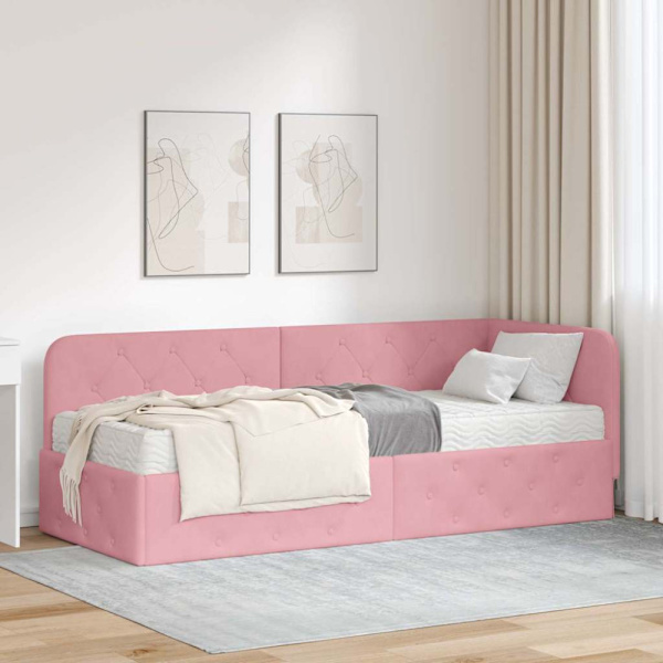 Hörn Sängram Rosa 80 x 200 cm Sammet