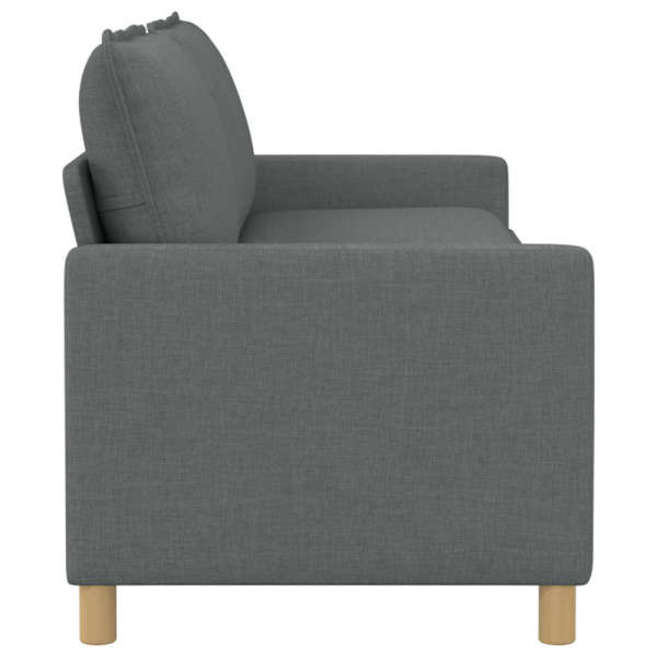 Soffa Mörkgrå Tyg