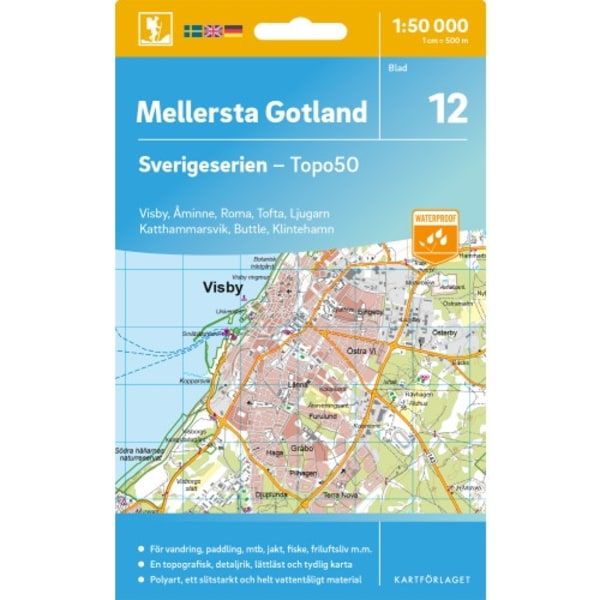 12 Mellersta Gotland Sverigeserien Topo50