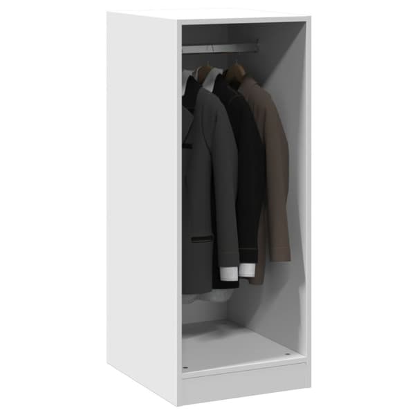 Garderob vit 48x41x102 cm spånskiva