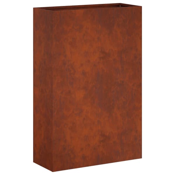 Trädgårdsplanterare Rostig 50 x 20 x 75 cm Väderbeständig stål