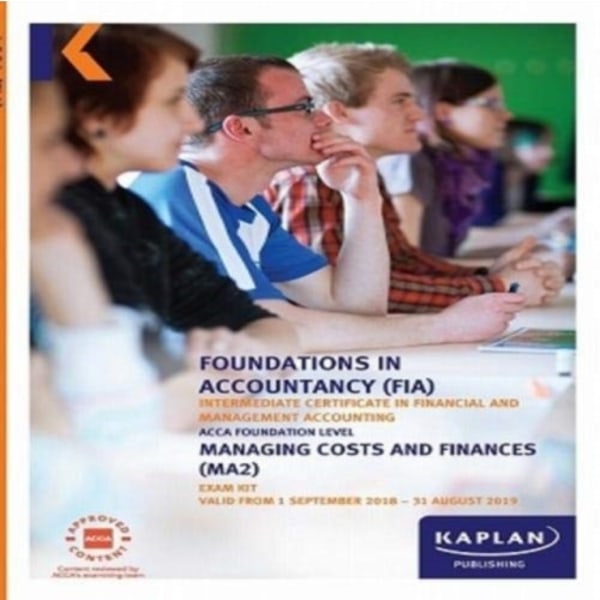 MA2 - MANAGING COSTS AND FINANCE - EXAM KIT (häftad, eng)