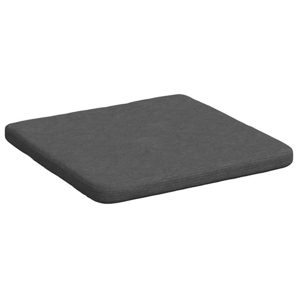 Sittkuddar 4 pcs Mörkgrå 40 x 40 x 3 cm Kordread tyg