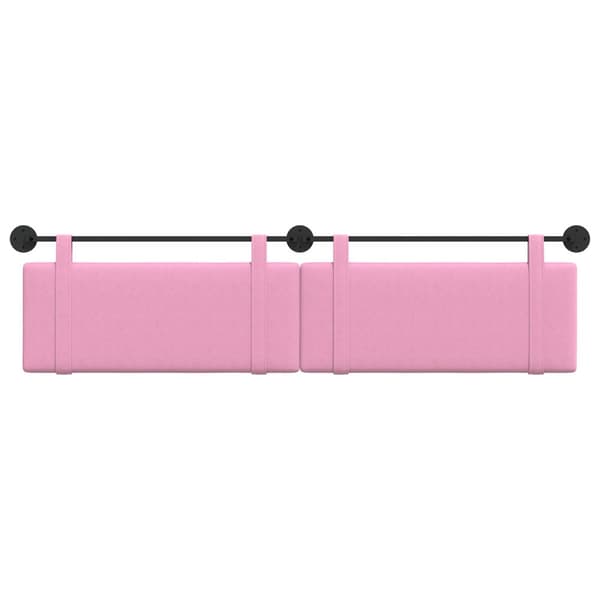 Hängande Huvudgavel Rosa tyg