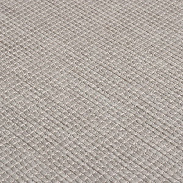 Utomhusmatta plattvävd 160x230 cm ljusgrå
