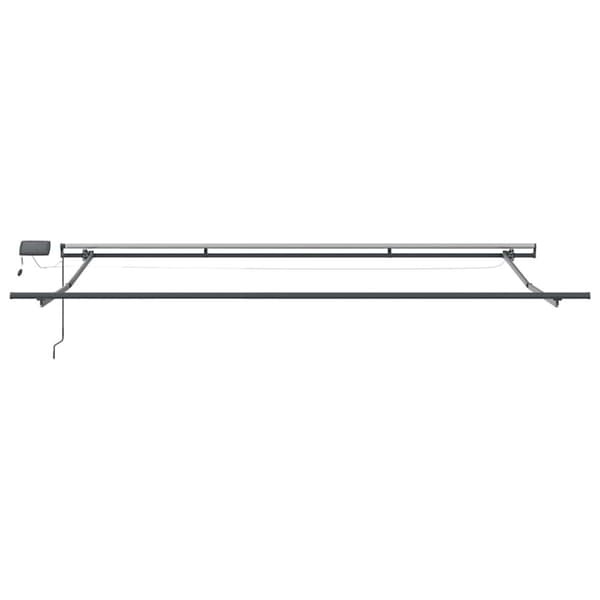 Markisram Antracit 4,5 x 2,5 m Aluminium