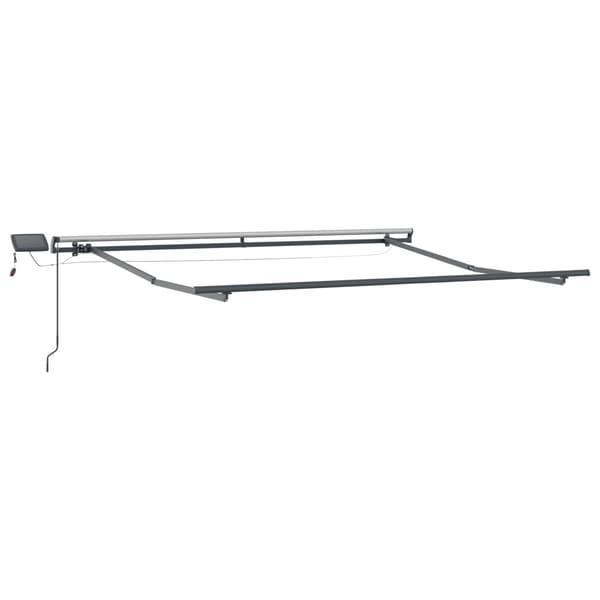 Utfällbar markis Flerfärgsdesign 300 x 250 cm tyg