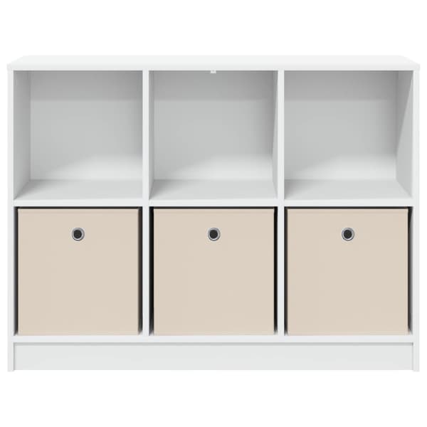 Sideboard med låda Vit 102 x 32 x 73,5 cm