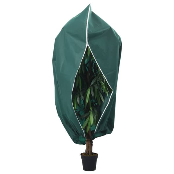 Fiberdukar med blixtlås 4 st 70 g/m² 3,93x3,5 m