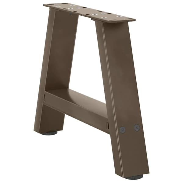 Soffbordsben A-formade 2 st 50x(30-31) cm stål