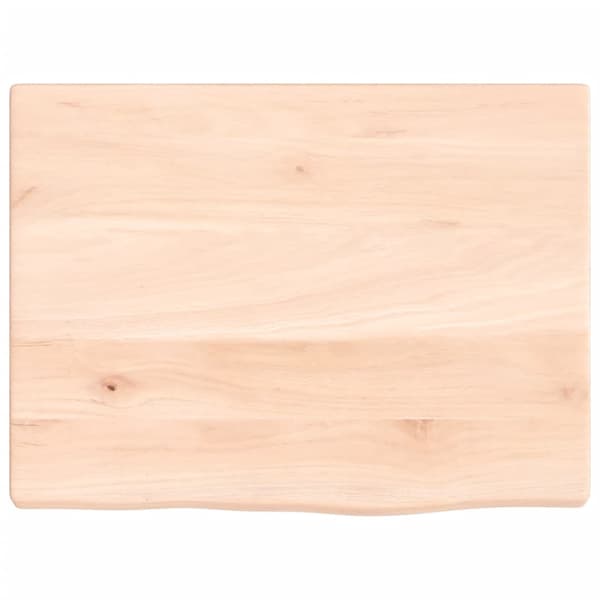 Hyllplan 40x30x2 cm obehandlad massiv ek