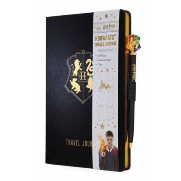 Harry Potter: Hogwarts Travel Journal with Pen (häftad, eng)