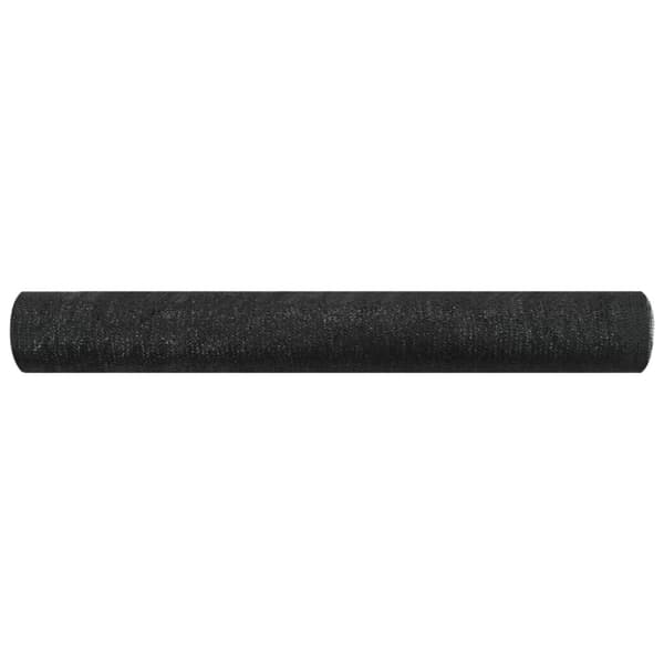 Insynsskyddsnät svart 2x10 m HDPE 75 g/m²